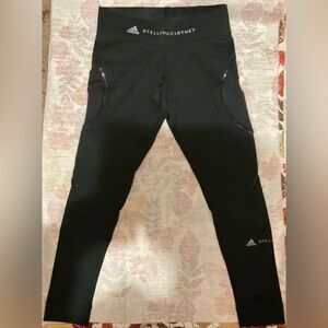 Adidas Stella McCartney Black Performance Tights